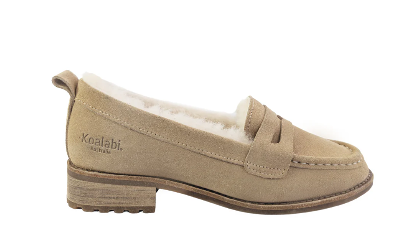 Penny Sheepskin Loafers