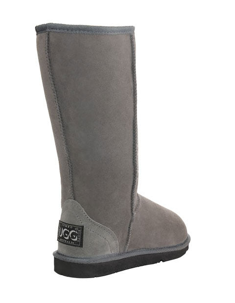 Tall grey shop ugg boots sale