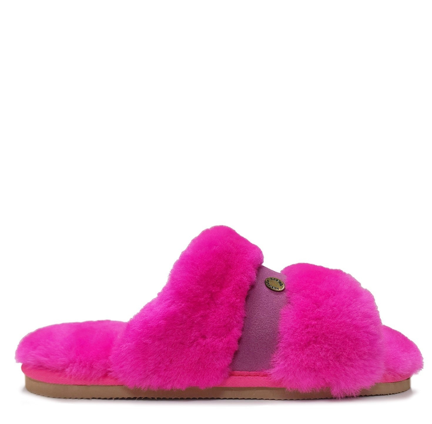 Sheepskin slide slippers best sale
